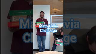 Watch me beat my boss in a #math #triviachallenge 🤯🧠