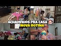 COMPRINHAS DE ACHADINHOS | LAVANDO ROUPA | DECORAÇÃO DA CASA 🏠 VLOG 