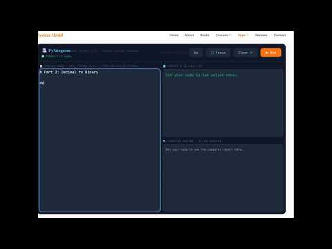 Python Binary to Decimal & Decimal to Binary Tutorial