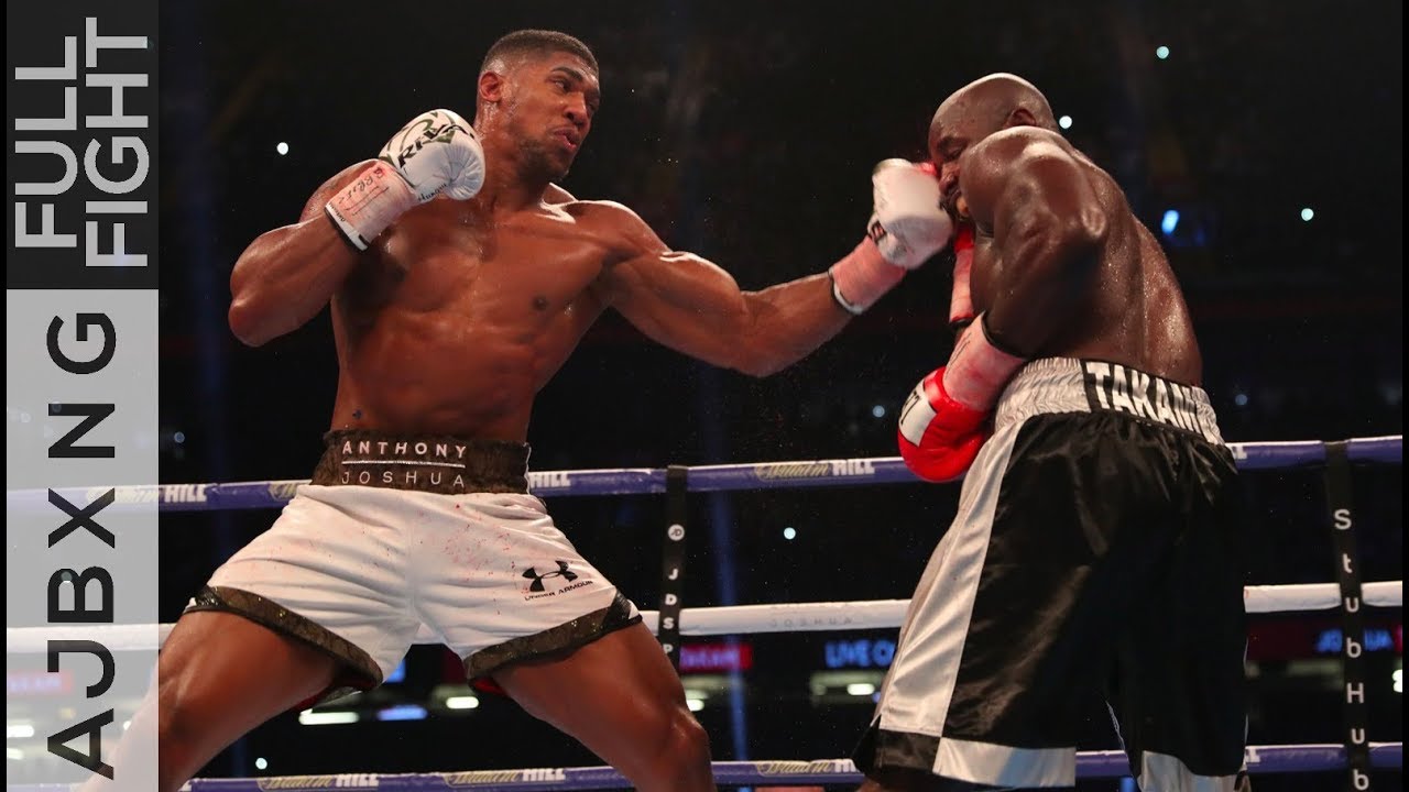 Full Fight Anthony Joshua Vs Carlos Takam TKO