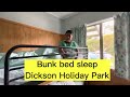 Bunk bed sleeping fun dickson holiday park thames new zealand 