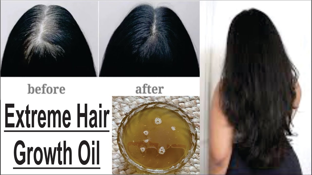Extreme Hair Growth Oil Faster hair growth Stop hair fall hair