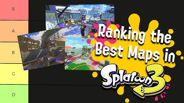 I Ranked The Best Maps in Splatoon3