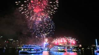 Sydney 2016 New Year Fireworks on 01 Jan 2016