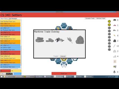 Settlers of Catan Demo