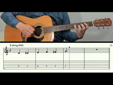 Guitar Exercise: Notes on Frets 1-5