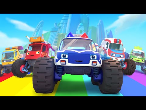 Watch Monster Trucks - Truck Cartoon for Kids