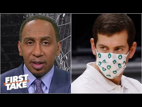 Stephen A. reacts to the Celtics blowing a 24-point lead to the Pelicans, calls out Brad Stevens