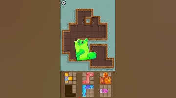 Funny Puzzle Cats 50 - Gameplay Walkthrough (iOS & Android) #shorts