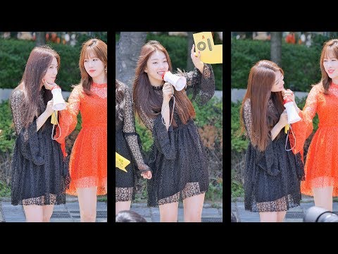 180616 이수지Lee Suji (feat 의진) : 유니티 UNI.T 미니팬미팅 Mini FanMeeting : 상암 프리즘타워 앞