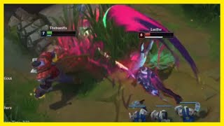 (Thebausffs) Sion vs Aatrox *INSANE DODGES*