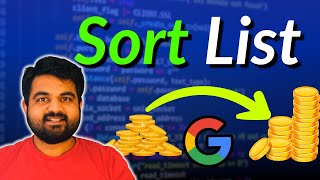 Sort List: 148 - interview question @ google, apple, amazon, meta, microsoft