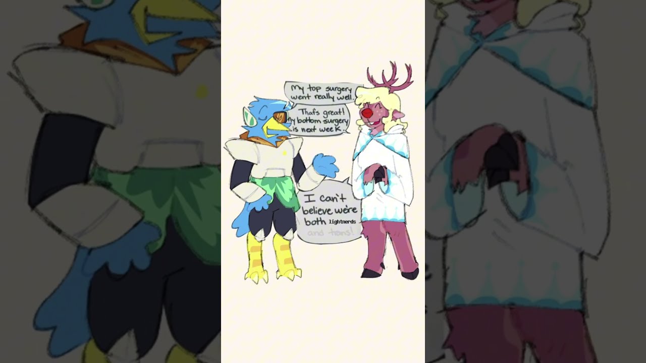Berdly Top Surgery Deltarune Comic Dub 
