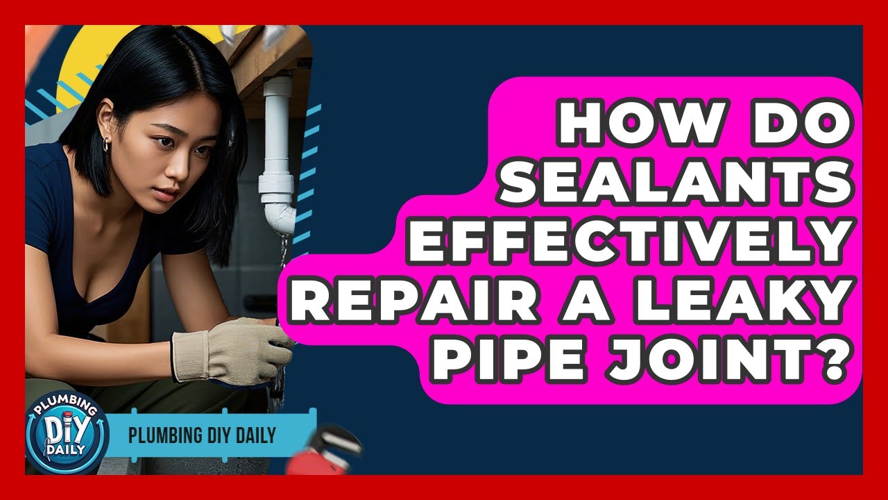 How Do Sealants Effectively Repair A Leaky Pipe Joint? - Plumbing DIY Daily