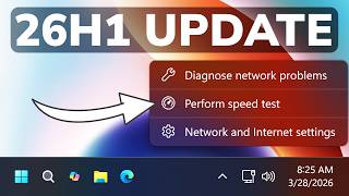 New Big Windows 11 26H1 March 2026 Update – Better Performance, New Design and Fixes (KB5079489)