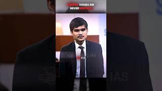 Deepak Vohra Sir Never Hesitate 💯 #ytshorts #studyiq #motivation #upsc #ias #aspirants #interview