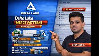 Delta Lake Explained — Versioning, Time Travel & MERGE in Databricks (Episode 6)