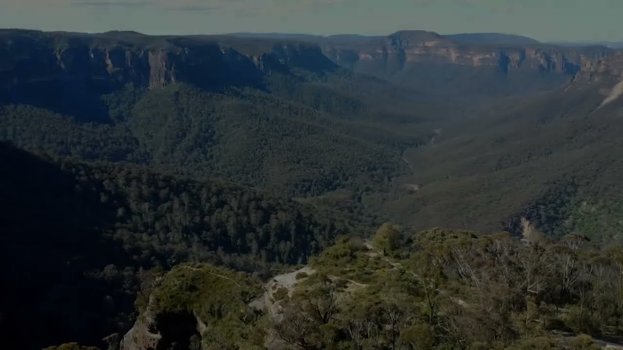 Blue Mountains National Park 4k Drone Footage