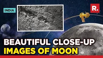ISRO Releases Fresh Pictures Of The Moon Taken By Vikram Lander From Chandrayaan-3 Mission