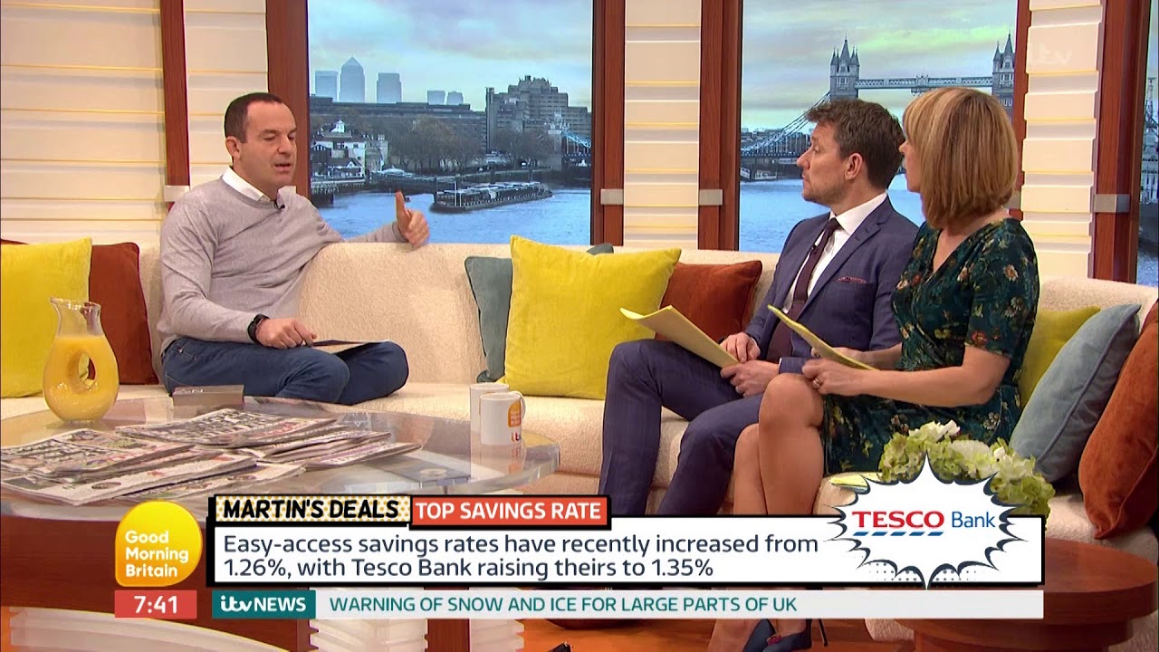 itv this morning alfie evans Martin's Deals: Top Savings Rate | Good Morning Britain