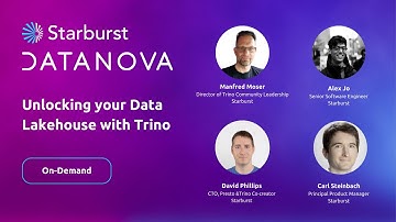 Unlocking your Data Lakehouse with Trino | Datanova 2024