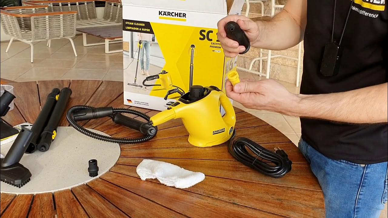 Ambientalista Sensible Bien educado Limpiadora a vapor Karcher SC1 Unboxing - YouTube