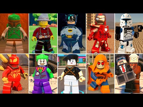 All Explosive Characters in LEGO Videogames