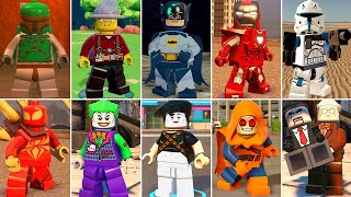 All Explosive Characters in LEGO Videogames