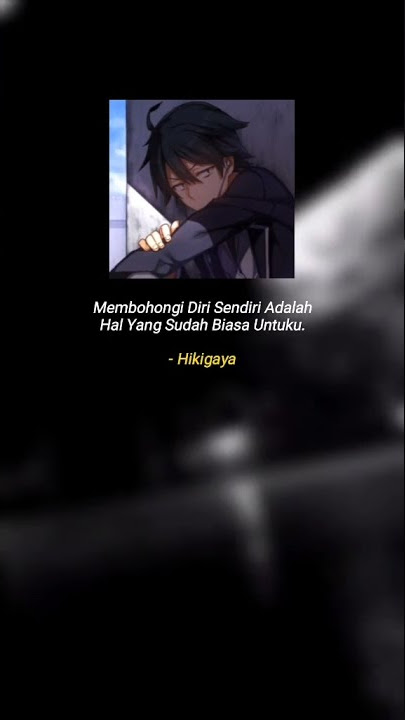 Story Wa | Anime | Sad | lord hachiman