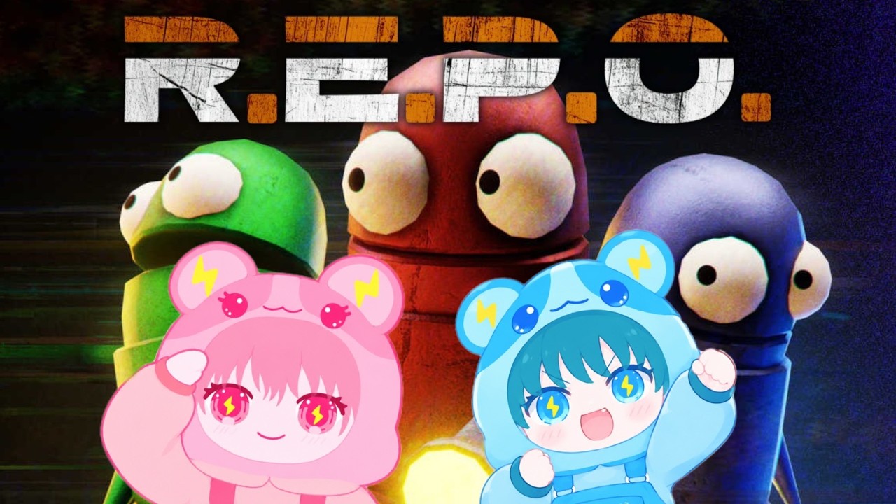 R.E.P.O | A Scaredy-cat and a Hottie's First Errand?! [New Vtuber