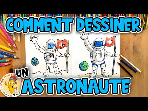 Vidéo: Comment Dessiner Un Astronaute Par étapes