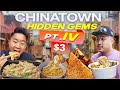 BEST CHEAP EATS in NEW YORK'S CHINATOWN Pt. IV! (Eat for $3)