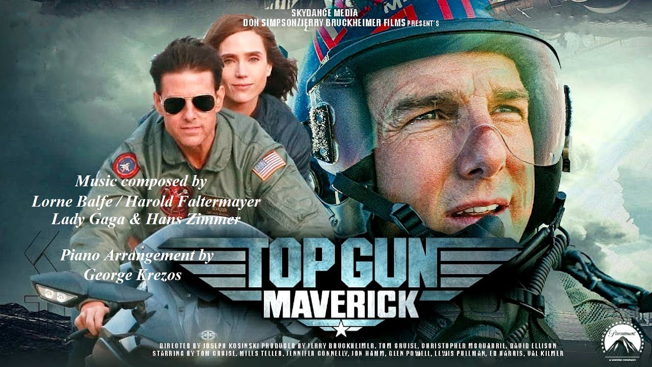 The Man, The Legend / Touchdown (from Top Gun: Maverick) sheet music for  piano solo