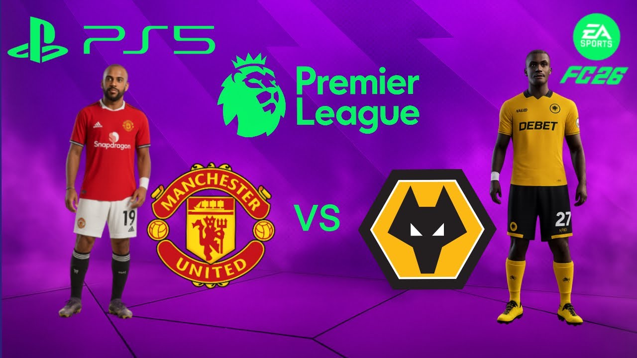 🔥Manchester United vs. Wolves | Premier League 25/26 Match |  19 тур | PS5T | Fc25 |Cunha 