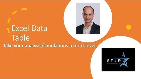 Excel Data Table: Be an expert of data simulations