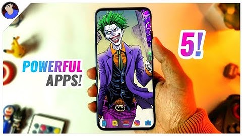 TOP 5 AWESOME ANDROID APPS   2020  Most Useful Android Apps You have to know