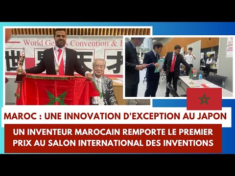 Maroc : un inventeur marocain remporte le premier prix de World Genius Convention au Japon