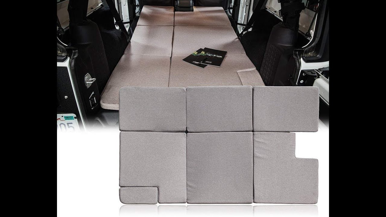 Xprite Sand NitePad Premium Portable Sleeping Pad Cushion Fits Jeep Wrangler JKU 20072018 (HOT