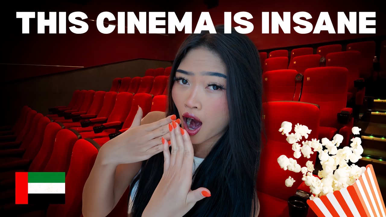 Biggest CINEMA in MIDDLE EAST | DUBAI | Indonesian girl in DUBAI