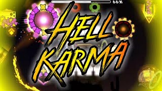Geometry Dash Hell Karma 100% by F5night