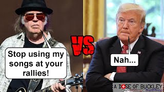 Neil Young vs Donald Trump (or: How Music Licensing Works)