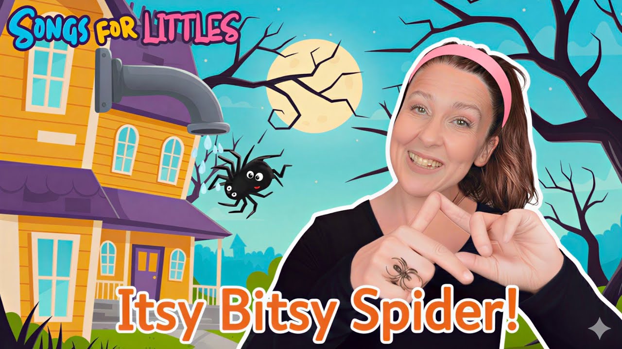 Ms Rachel | Itsy Bitsy Spider | Super simple songs for learning English