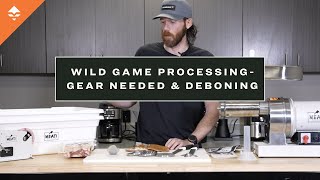 How To Debone Wild Game Meat