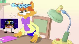 Cat Leopold and Splaat Talking on Nicktoons TV UK tried to be normal