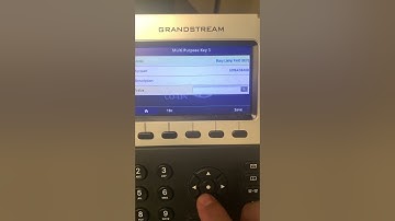 Program Grandstream buttons