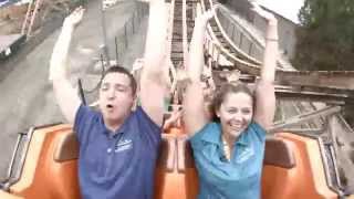 Enjoying The Ride: Goliath At Six Flags Great America Enjoying The Ride: Goliath At Six Flags Great America
