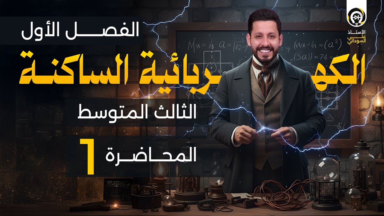 فيزياء الثالث متوسط | الفصل الاول | منهج 2026 | المحاضرة 1 - مقدمة الكهربائية الساكنة
