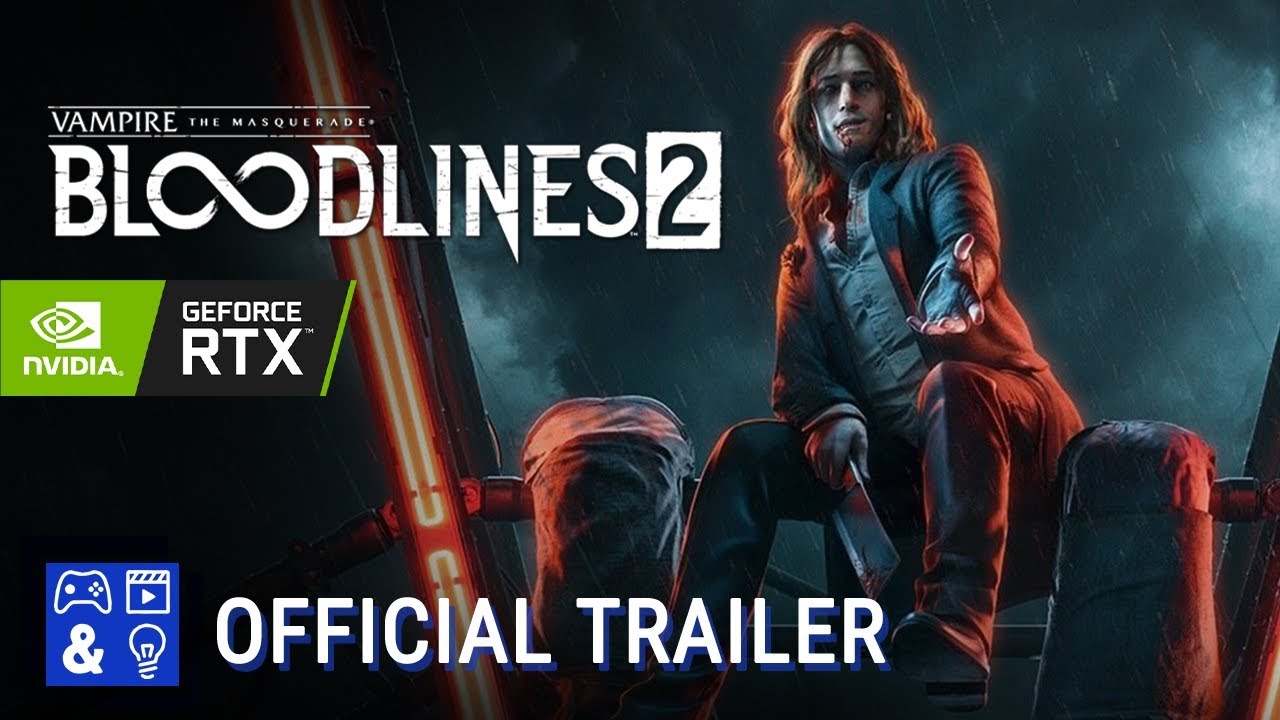 Vampire The Masquerade Bloodlines 2 Trailer - PC, PS4, Xbox One