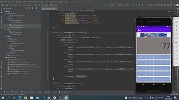 Приложение калькулятор на Java в Android Studio. Урок 17. На ноль делить нельзя.