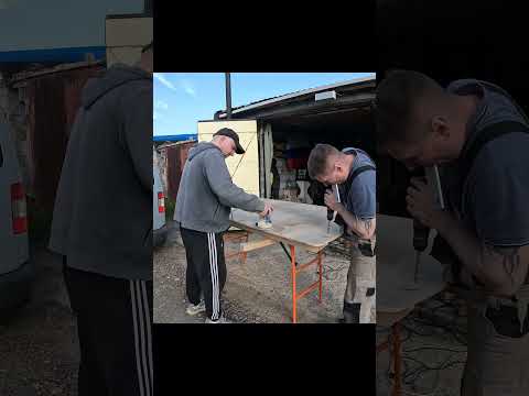 Ровный пол в Volkswagen Caddy #automobile #ремонт #автосервис #сделайсам #diy #volkswagen